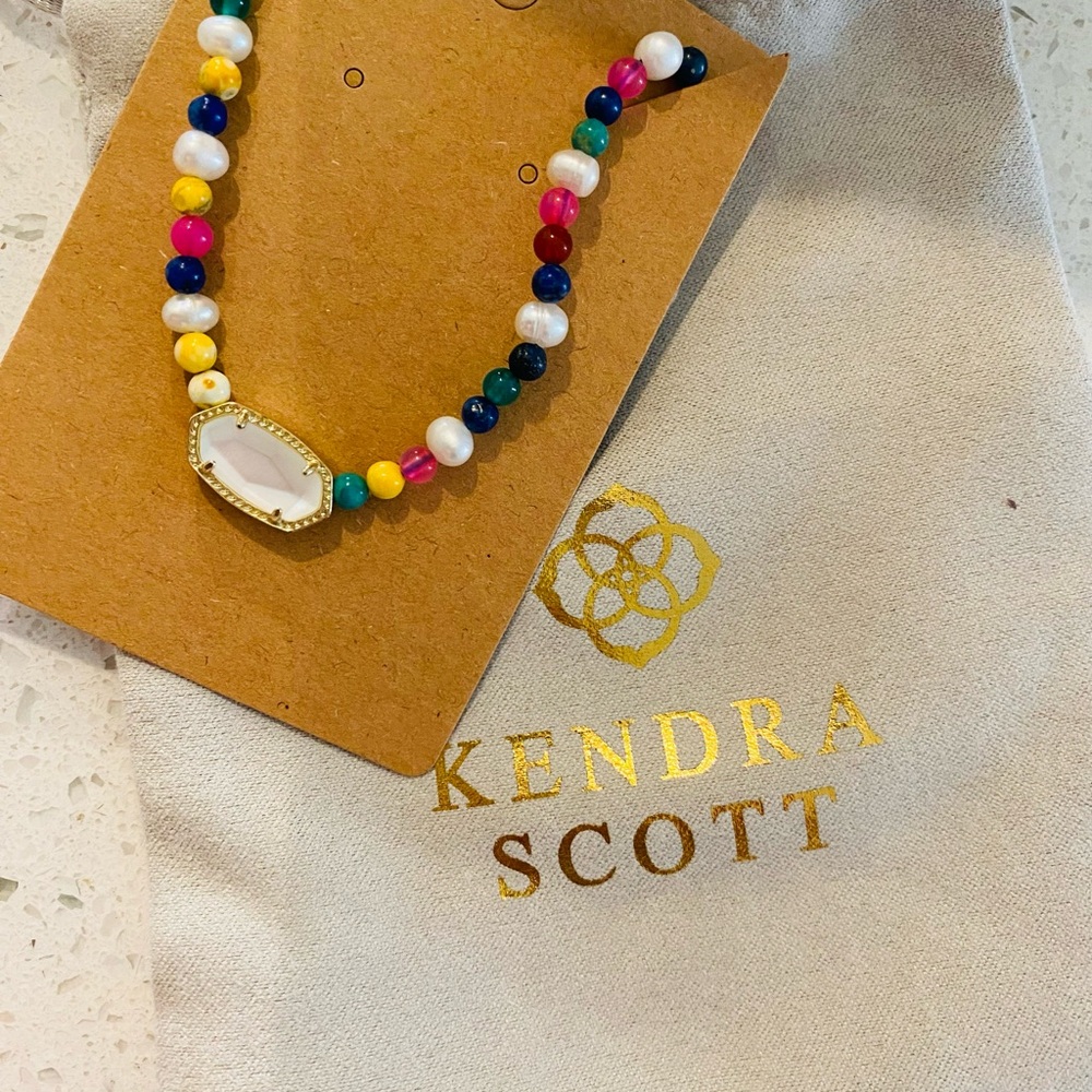 Kendra Scott Vibrant Beaded Necklace - Picture 2 of 2